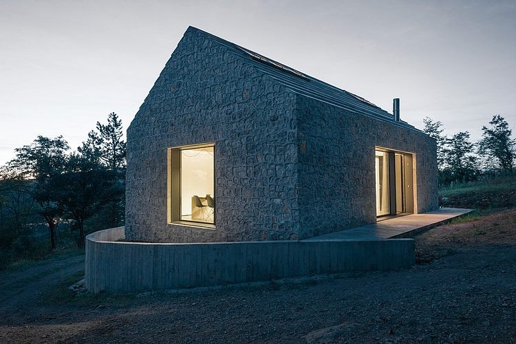 Compact Karst House by Dekleva Gregorič Arhitekti