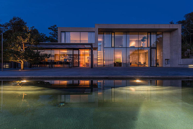 Modern Seaside Villa in Budskär