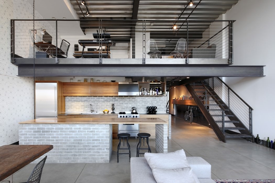 Industrial Loft by SHED Architecture & Design  HomeAdore