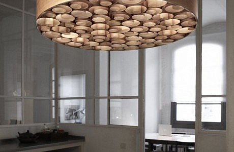 Beautiful Spiro Lamp by Remedios Simón