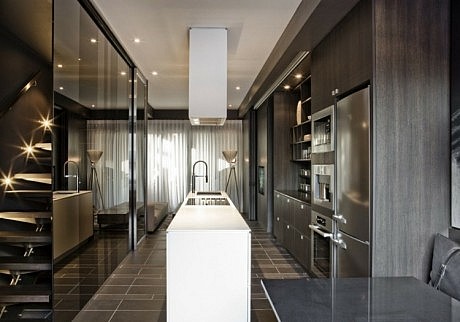 Modern Block Townhouse Interior by Cecconi Simone - 1