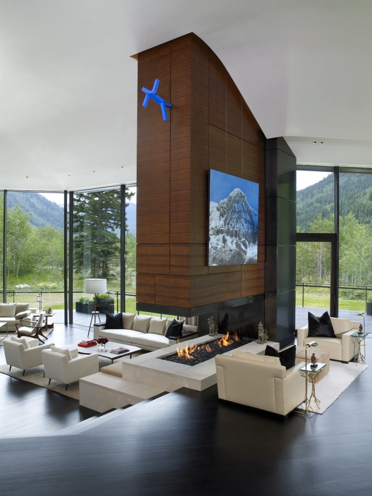 Modern Aspen Residence by Stonefox Design