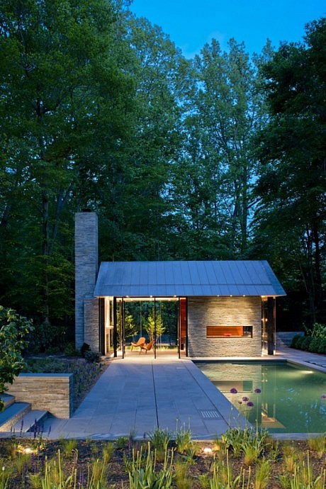 Nevis Pool and Garden Pavilion by Robert Gurney Architect - 1