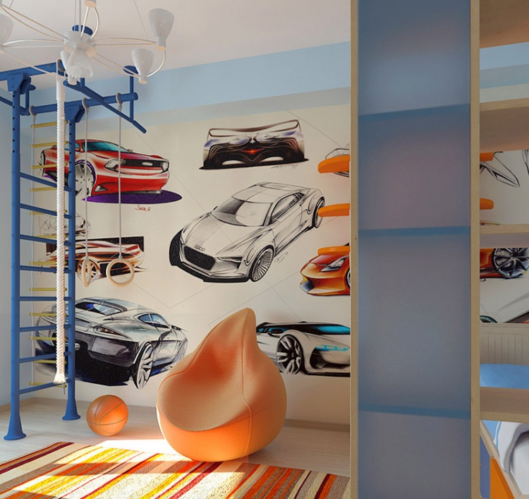 Teenager’s Rooms Visualizations by Eugene Zhdanov