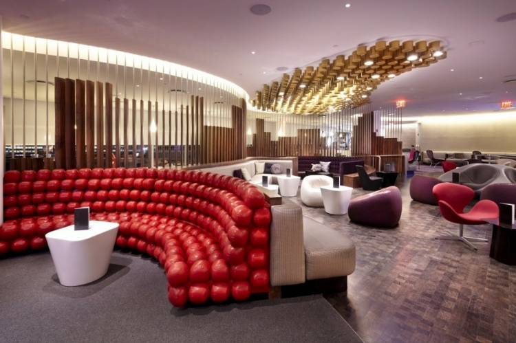 Virgin Upper Class Lounge by Slade Architecture