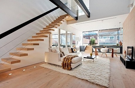 Two Bedroom Duplex in Tribeca