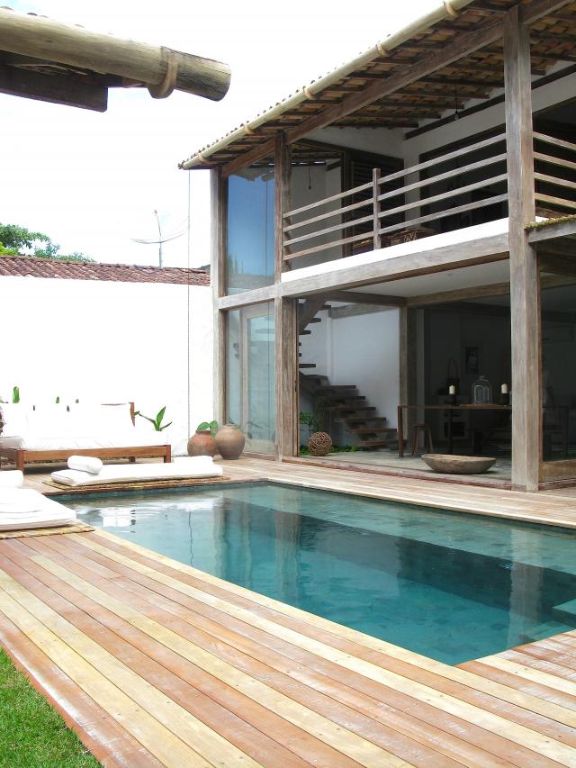 Old and New House in Brasil