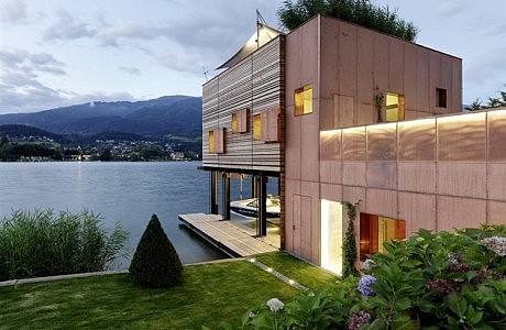Boathouse at Millstätter Lake