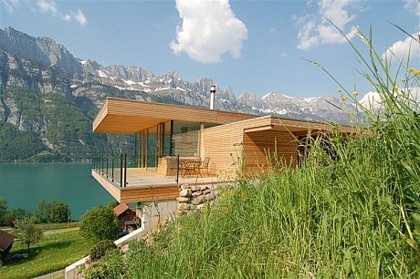 Walensee House by k_m Architektur - 1