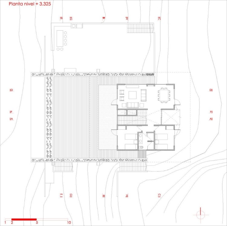 Casa el Pangue by Elton + Leniz Architects