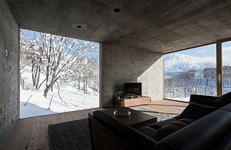 L House in Hirafu by Florian Busch Architects