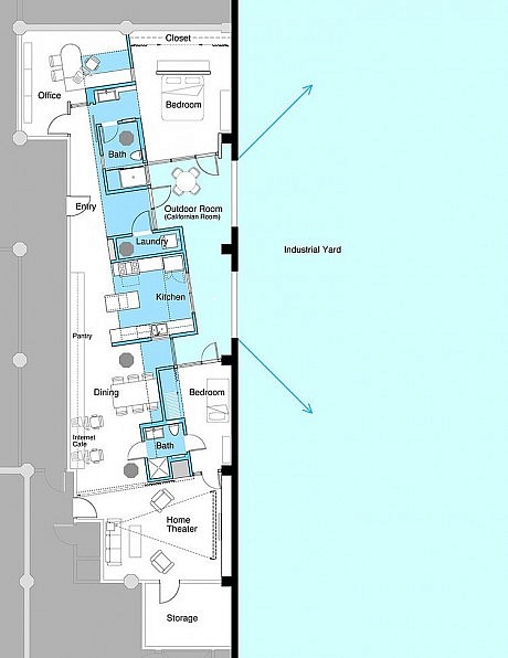 Blue Pickle Loft by Paul Welschmeyer