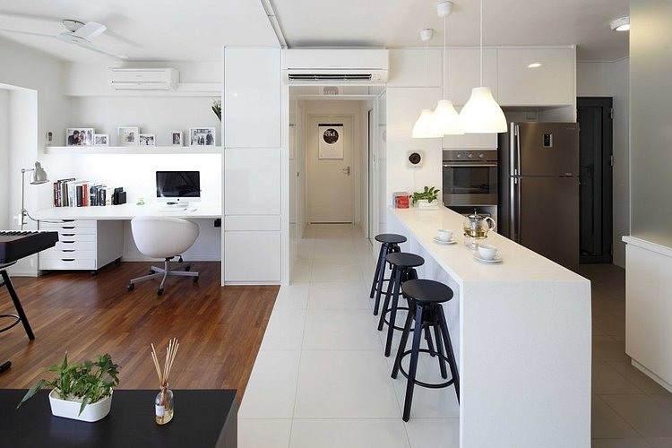 Apartment at Pinnacle Duxton by EHKA Studio