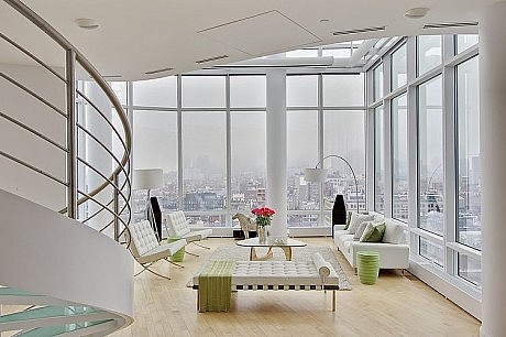 Chelsea Duplex Penthouse by Marie Burgos Design