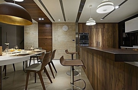 Hsiung House Interior by CCL Architects & Planners