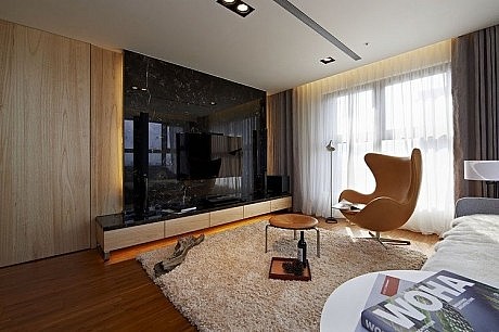 Hsiung House Interior by CCL Architects & Planners