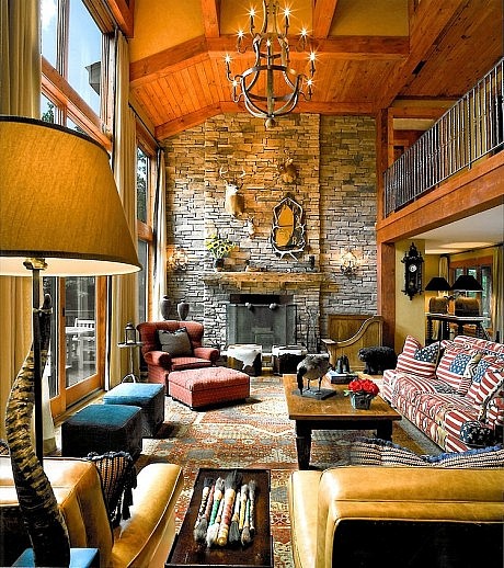 Mountain Retreat by Eberlein Design Consultants