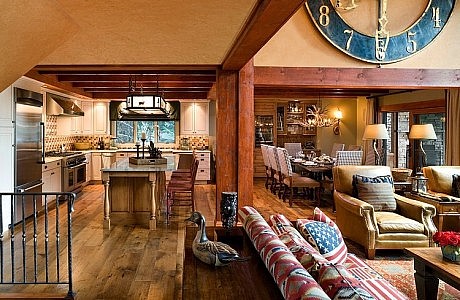 Mountain Retreat by Eberlein Design Consultants