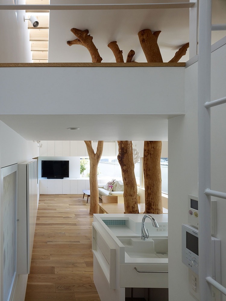 Garden Tree House by Hironaka Ogawa & Associates