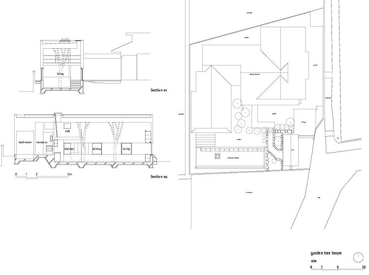 Garden Tree House by Hironaka Ogawa & Associates