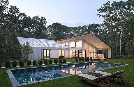 East Hampton House by Eisner Design