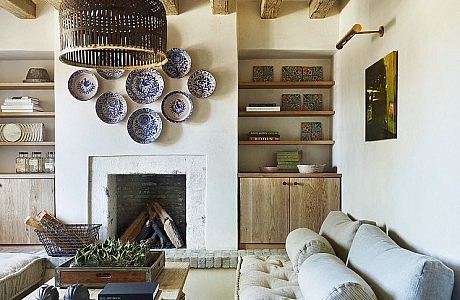 Eclectic Farmhouse by David Michael Miller Associates