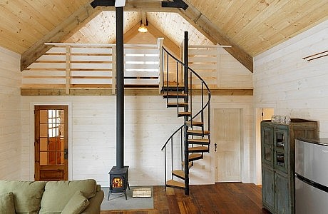 Winter Cabin by Joan Heaton Architects