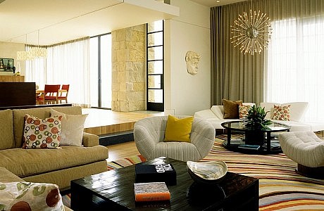 Laguna Beach Home Interior by Tommy Chambers Interiors