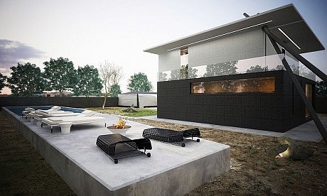 M House in Singera by Marcel Luchian Studio