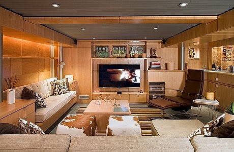 Basement Renovation by Princeton Design Collaborative