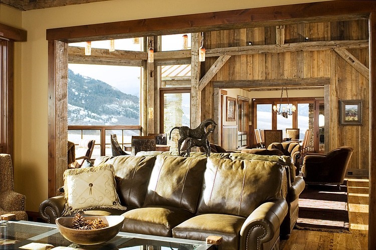Beartooth Foothills Residence by Montana Reclaimed Lumber Co.