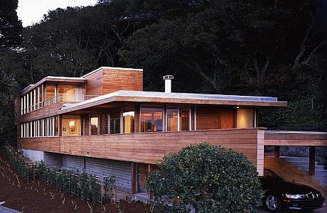 Modern Home in Sausalito by Swatt Miers Architects