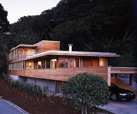 Modern Home in Sausalito by Swatt Miers Architects