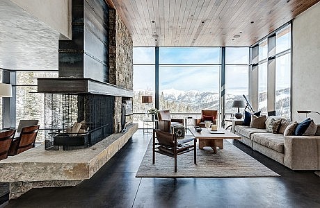 Modern Mountain Retreat by Pearson Design Group