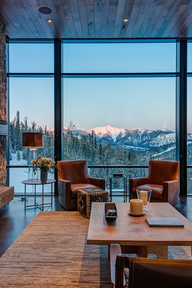 Modern Mountain Retreat by Pearson Design Group