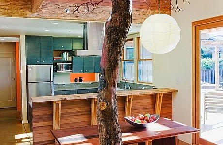 Santa Cruz Straw Bale House by Arkin Tilt Architects