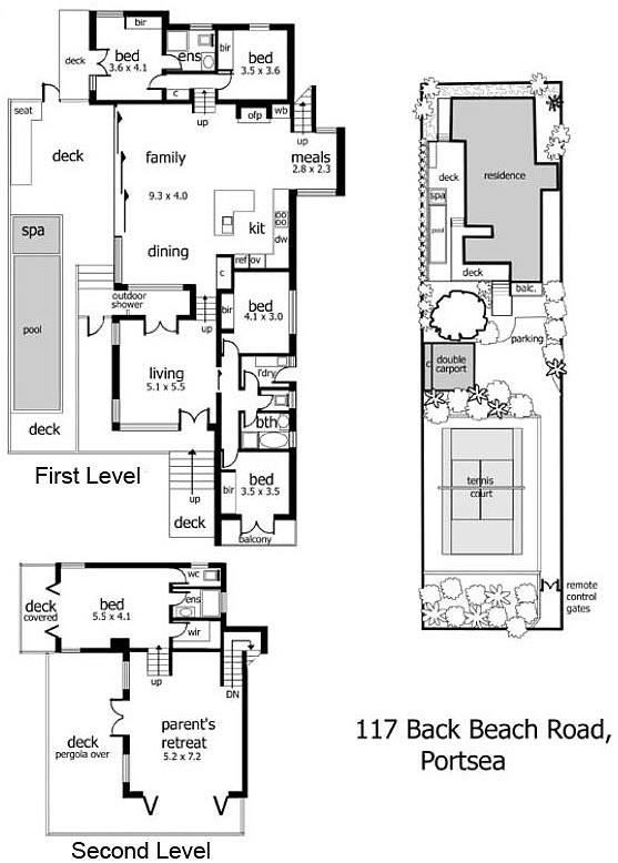Split-Level Beach Residence in Back Beach