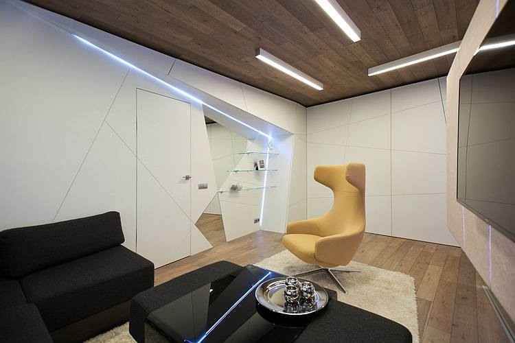 Living Room by Geometrix Design