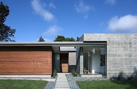Modeco House in Los Altos by Curt Cline