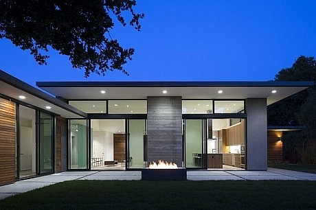 Modeco House in Los Altos by Curt Cline