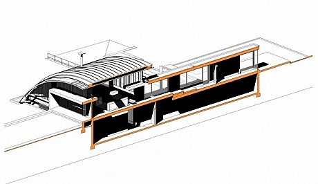 Arc House by Maziar Behrooz 