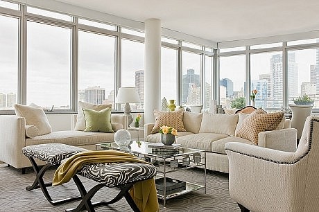 Downtown Boston Penthouse by Lovejoy Designs