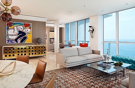 Miami Beach Residence by Allen Saunders