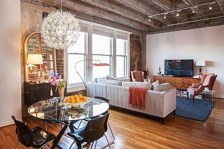 Downtown Loft by Kristina Wilson Design