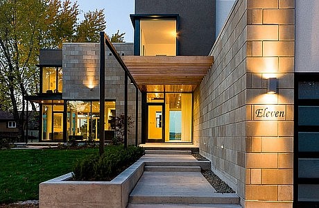 Ottawa River Home by Christopher Simmonds Architect