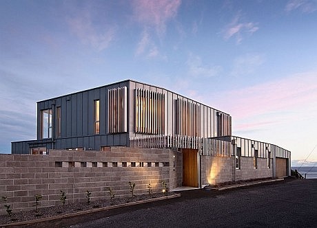 Cook Strait House by Tennent + Brown Architects