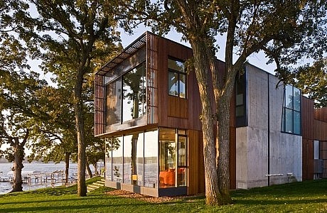 House on Lake Okoboji by Min | Day