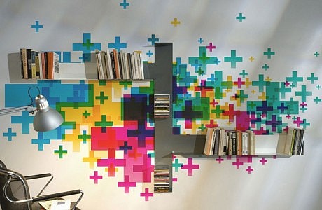 Geometric Wall Design from PIXERS