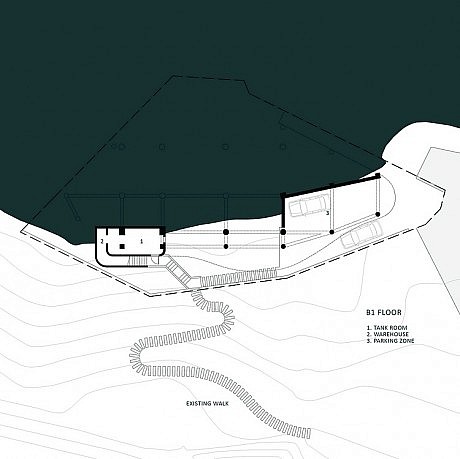 House on the Cliff by Studio_GAON