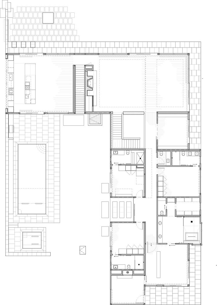 Linear House by Studio B Architects